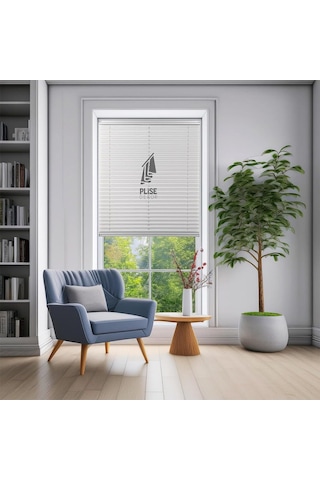 Plise Dekor Gri Plise Perde Vidalı 60g X 100y Cm Çok Renkli