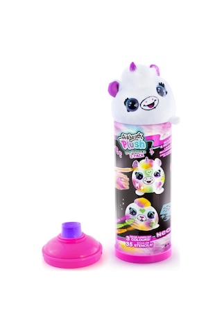 Airbrush Plush Sürpriz Mi Ni Neon Peluş 2'li Paket Çok Renkli