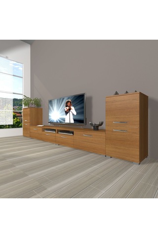 Decoraktiv Eko 9200 Slm Tv Ünitesi Tv Sehpası Ceviz