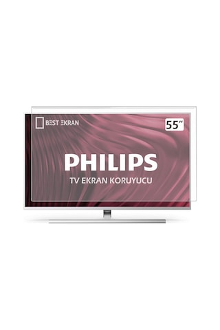 55pus7805/62 Tv Ekran Koruyucu - 55" İnç 139 Cm Ekran Koruyucu