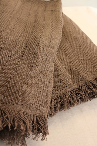 Durul Rubina Koltuk Örtüsü Kahve