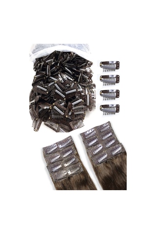 Prodiva Peruk, Çıtçıt, Postiş, Yarımay, Kahkül Klipsleri 1000’li Pakette Koyu Kahve