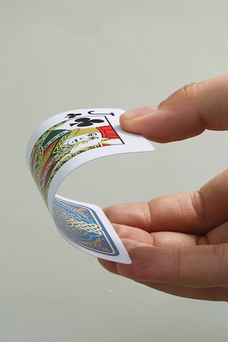 Mavi Pvc Plastik Su Geçirmez İskambil Poker Oyun Kağıdı Rd60mv