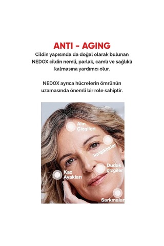 Nedox Kırışıklık Karşıtı Dolgunlaştırıcı Kolajen Serum 60 ML