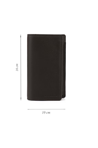 Gönderir Gönderi R Unisex Kahve Floter Hakiki Deri Dikey Cüzdan Ddux76006857