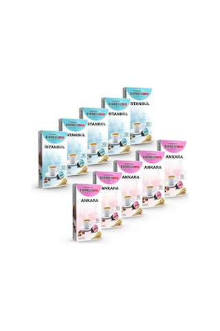 Espressomm® Classic Karışık Istanbl&Ankara Kapsül Kahve 100 Adet