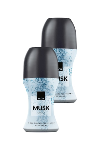 Musk Exhale Roll On 50 Ml. İkili Paket