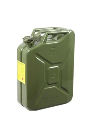 Knc 20 Lt Yeşil Metal Yakıt Bidonu Kc020-8g
