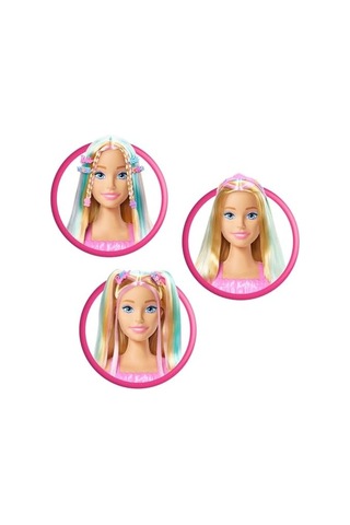 Saç Tasarımı Büstü Saç Tasarımı Büstü, Sarı Saç Ve 20&apos Den Fazla Saç Şekillendirme Aksesuarı Jfg81 0