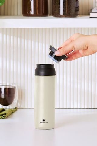 Karaca Rainbow Paslanmaz Çelik Termos 500 ML Krem