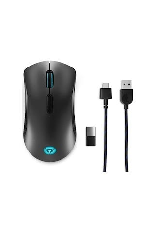 Lenovo Legion M600 16000DPI Kablosuz Optik RGB Siyah Gaming Mouse