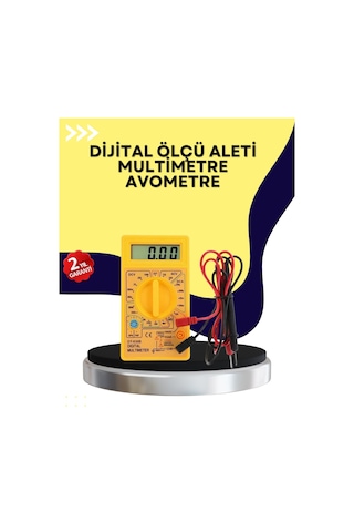 Çok Fonksiyonlu Dijital Multimetre Elektrik Test