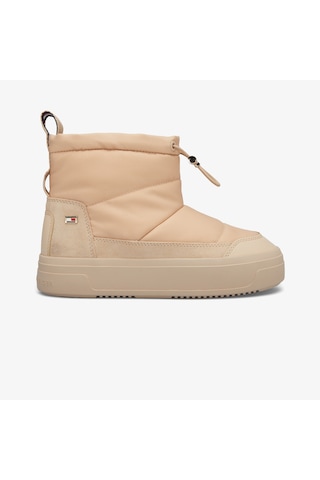 Tommy Hilfiger Flag Nylon Mini Kadın Pembe Bot Düz Fw0fw08334 Pembe