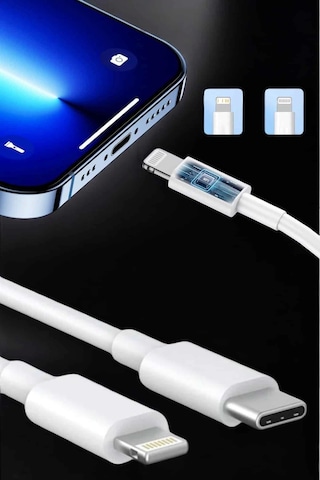 Apple Uyumlu iPhone İos Hızlı Şarj Kablosu Type C To Lightning 12 13 14 15 Pro Max