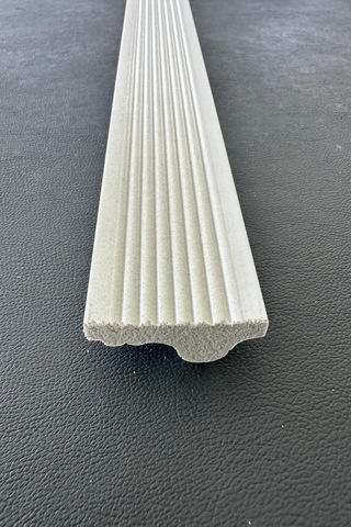 Dekoratif Boyanabilir 1 Adet 4 Cm Eğimli Polistren Duvar Çıtası
