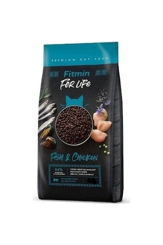 Fitmin Forlife Adult Fish & Chicken Yetişkin Kedi Maması 1800 G