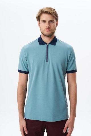 Arma Erkek Regular Fit Basic % 100 Pamuk Pike Fermuarlı Polo Yaka Tişört Y29374354302 Mavi-m24 Mavi