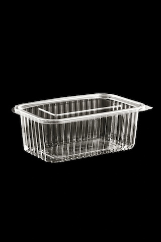 Plastik Kapaklı Sızdırmaz Saklama Kabı 1000 Ml 50 Li Set Tek Kullanımlık Gıda Kabı
