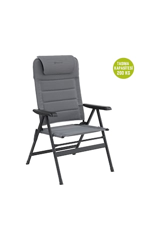 Outwell Grand Canyon Premium 7 Kademeli Ultra Konforlu Doğa Sandalyesi Gri