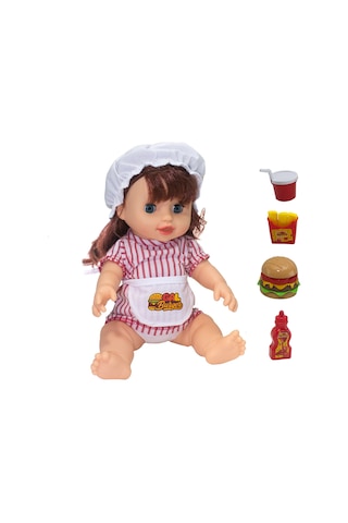 Oyuncak Bebek Maide Burger Yiyiyor Türkçe Konuşur Oynar Gözlü