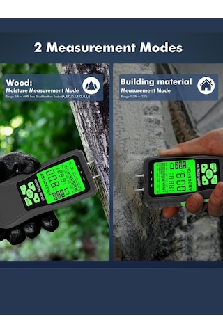 Endüstriyel Dijital Ahşap Nemi Ölçer