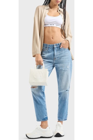 Armani Exchange Bayan Kot Pantolon 3dyj16 Y16gz 05el Açık Mavi
