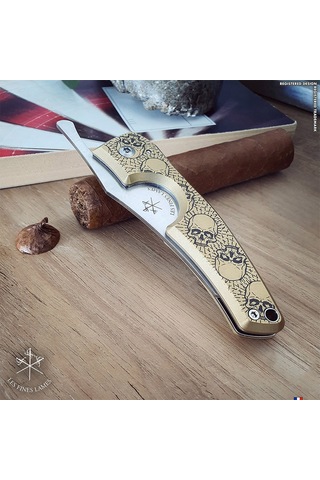Le Petit By Les Fines Lames Brass Skulls Puro Kesici
