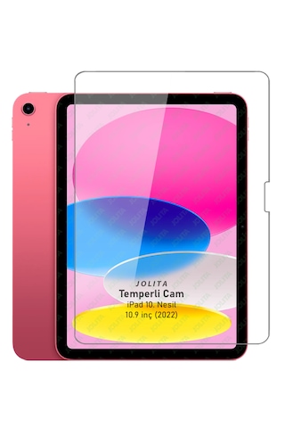 Apple Uyumlu iPad 10. Nesil 10.9 Inç 2022 Temperli Ekran Koruyucu Kırılmaz Cam