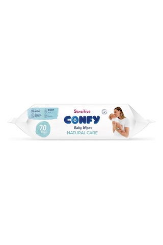 Confy Premium Sensitive Islak Mendil 70 Adet