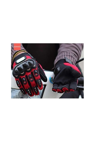Probiker Pro-biker Mevsimlik Korumalı Eldiven Standart Beden Kırmızı - 51802277 Kırmızı