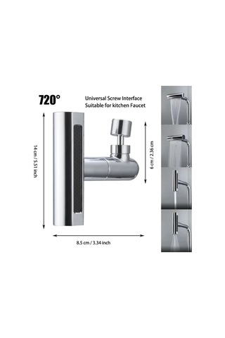 Mutfak Musluğu Püskürtme Başlığı 4in1