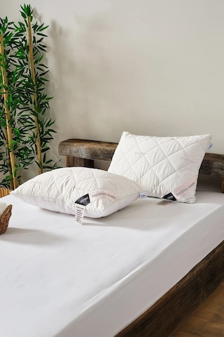Doqu Home Festival Bambu Yastık Beyaz - 50 X 70 Cm Beyaz