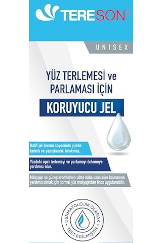 Yüz Terlemesi Ve Parlaması İçin Koruyucu Jel, 50ml
