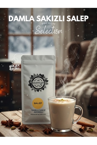 Salep Damla Sakız Aromalı Sahlep 1000gr 1 KG