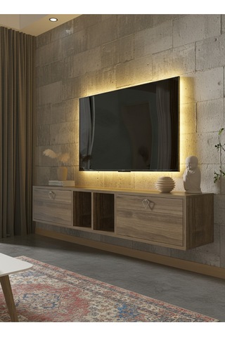 Resital Tv Ünitesi S1833-2 Ceviz Ceviz