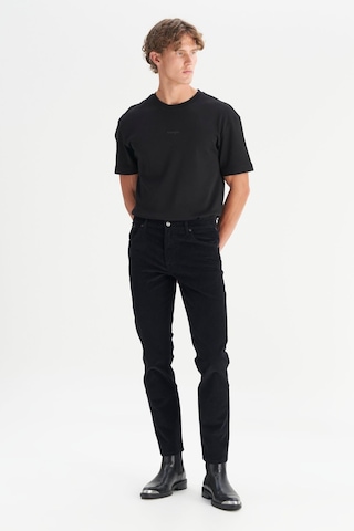 Wrangler Erkek Texas Slim Kadife Pantolon Black Black