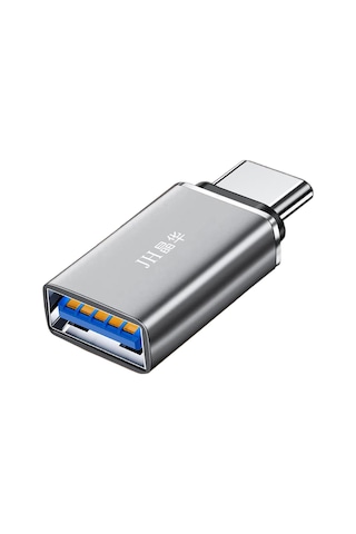 Type-c - Usb 3.1 Otg Dönüştürücü Adaptör, Usb-c Erkek Usb-a Dişi Çevirici, 10gbps Hızlı Veri Aktarımı, Harici Disk Klavye Mouse Hub Uyumlu, Alüminyum Gövde S602