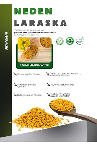 Arı Poleni 100g Kuru -dried Bee Pollen 100g