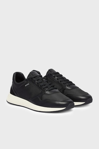 Boss Logolu Sneaker Ayakkabı Erkek Ayakkabı 50568757 001 Siyah
