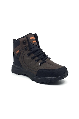 Avidox Erkek Günlük Outdoor Kışlık Bağcıklı Fermuarlı Spor Bot 36-44 Kahve - Siyah Kahverengi - Siyah