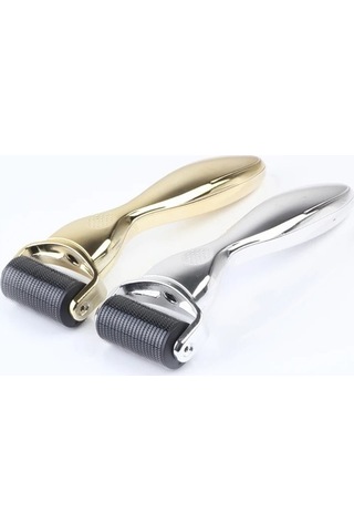Gümüş 0.2mm Derma Roller 1200 Mikro Iğneler Cilt Bakımı Terapi Sistemi Ve Evde Kullanım Için Saç Büyümesi Czmkem Çok Renkli