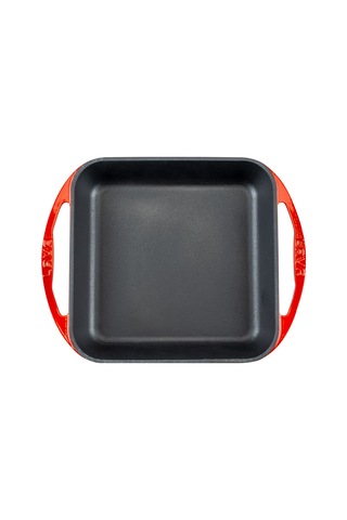 Lava Döküm Kızartma Tavası, Kare, 26x26 Cm, Kırmızı Sku: Smg8690010551597 Açık Gri