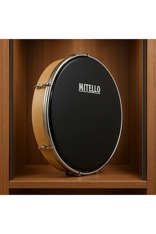 Mitello Bendir 46cm Kılıflı Dıştan Akortlu Ayarlanabilir Profesyo