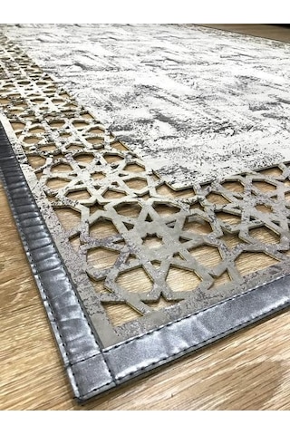 Hoom Rugs Deri Halı 04 Vizon Bronz Dekoratif Deri Halı