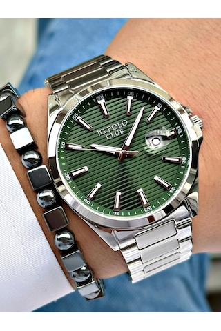 Jg. Polo Clup Jpc.1025 S04 Erkek Kol Saati Yeşil