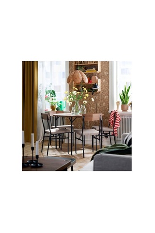 Ikea Sandkorn Sarkıt Lamba Abajur Başlığı, Rattan, 45 Cm Çok Renkli