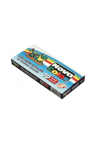 Nova Color Yağlı Boya 7Gr*10 Renk Tüp