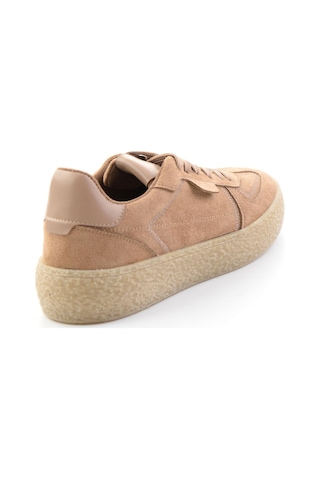Bambi Vizon Süet Kadın Sneaker K01791074372