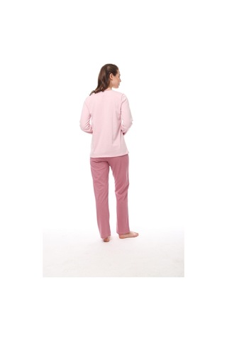 Pijadore 1532 Büyük Beden Kadın Uzun Kollu Pijama 001