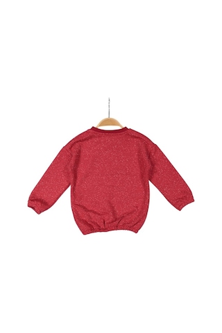 Zeyland Unisex Çocuk Basic Sweatshirt (2-12Yaş) Kırmızı